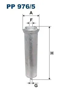 FILTRON PP9765 Фильтр топливный BMW E87E46E90E60E65E83E70F01-04F10F15 2.0-4.0D 03>