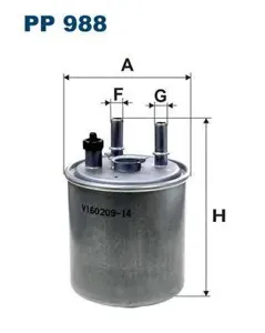 FILTRON PP988 Фильтр топливный