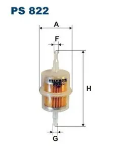 FILTRON PS822 Фильтр топл a80 1.8 -91 Passat (kl15kl63)