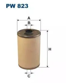 FILTRON PW823 Фильтр топливный