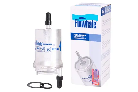 FINWHALE PF946 Фильтр топливный Polo , Octavia (1Z3, 1Z5), A3(8P1, 8PA), Fabia (6Y2, 6Y5, 6Y3), Jetta (1K2)