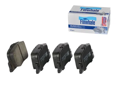 FINWHALE V1128 Колодки торм.задние Lifan Solano 1,61,8 2WD, Prius хэтчбек II (XW20) 2003-2009
