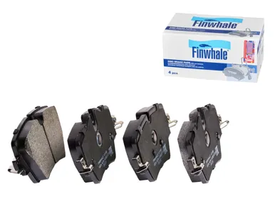 FINWHALE V1156 Колодки торм.передние BMW 1(F40:F52), 2(А45), 3(G20,G21), 5(G30), X1(F48), X3(G01,А97), X4(G02:F88)