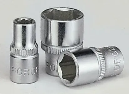 FORCE 52507 Головка 7мм 6-гранная 1/4DR короткая