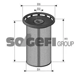 FRAM C11197ECO Фильтр топливный VW Taureg (7P) 3.0-4.2TDi, Porsche Cayenne 3.0TDi 10>