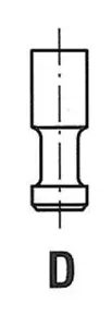 FRECCIA R6616BMARCR Клапан двигателя