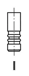 FRECCIA R6664RCR Клапан двигателя выпускной BMW 1-Series (F20,F30)MINI Cooper Citroen , Peugeot 1.6VTi 16V E