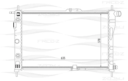 FREE-Z KK0137 Радиатор