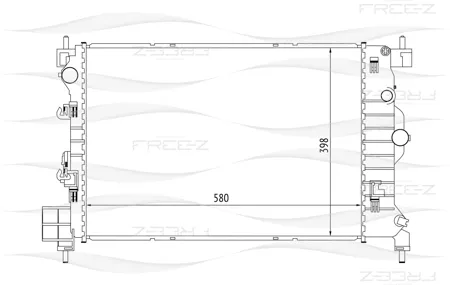 FREE-Z KK0143 Радиатор