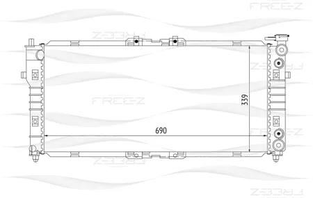 FREE-Z KK0151 Радиатор