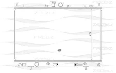 FREE-Z KK0156 Радиатор