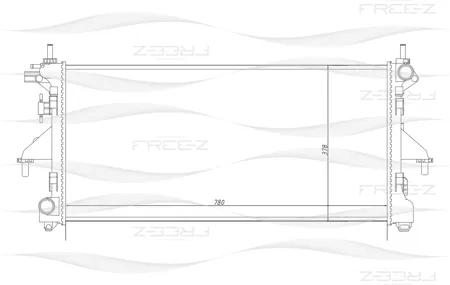 FREE-Z KK0175 Радиатор