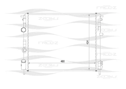 FREE-Z KK0184 Радиатор