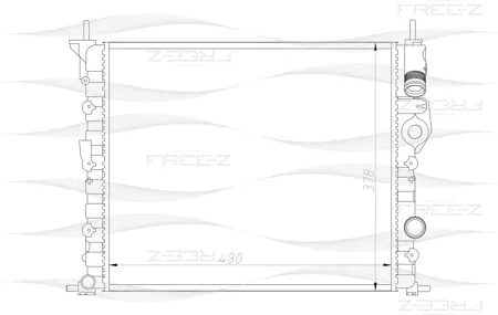 FREE-Z KK0186 Радиатор