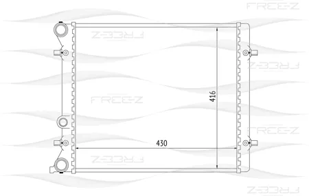 FREE-Z KK0188 Радиатор