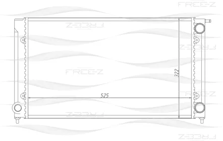 FREE-Z KK0197 Радиатор
