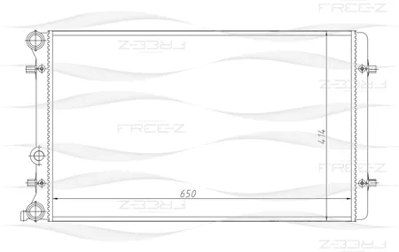 FREE-Z KK0202 Радиатор