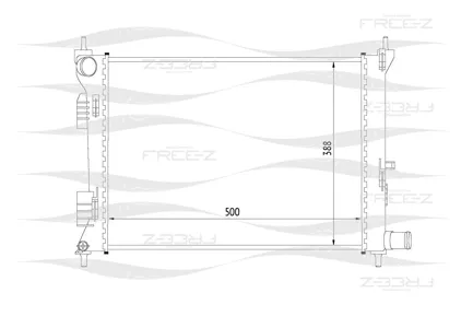 FREE-Z KK0223 Радиатор