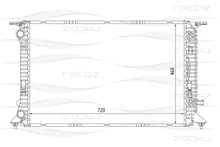 FREE-Z KK0255 Радиатор