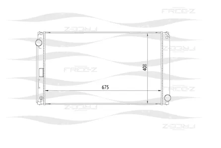 FREE-Z KK0279 Радиатор охлаждения