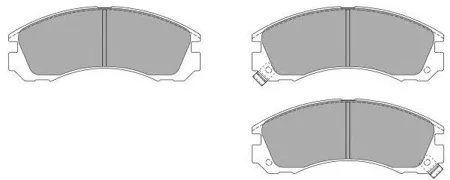 FREMAX FBP0923 Колодки торм.передние