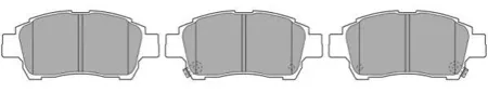 FREMAX FBP1211 Колодки торм.