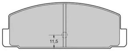 FREMAX FBP1737 Колодки торм.