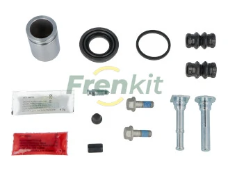 FRENKIT 734042 Ремкомплект суппорта +поршень+комплект направляющих Toyota Corolla (E12) SERIES (03-01->05-04) ALL