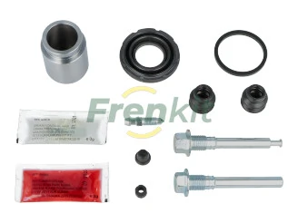 FRENKIT 735070 Ремкомплект суппорта +поршень+комплект направляющих Nissan Qashqai 02-07-> X-Trail all types 06-07