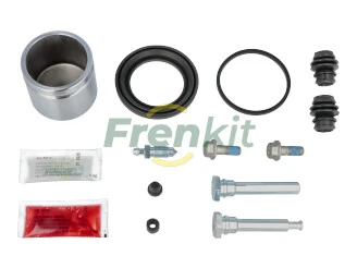 FRENKIT 757534 Ремкомплект суппорта +поршень+комплект направляющих Nissan Cube 1.5 dCi 1.6 03-10-> 257966+810043