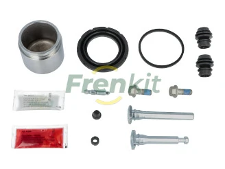 FRENKIT 757539 Ремкомплект переднего суппорта+поршень+комплект направляющих Nissan Qashqai J10 13- X-Trail T32 257