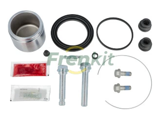 FRENKIT 763705 Ремкомплект суппорта +поршень+комплект направляющих Toyota Camry VI SERIES 01-06-> 263901+811010