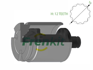 FRENKIT K415201S Поршень Суппорта с Механизмом