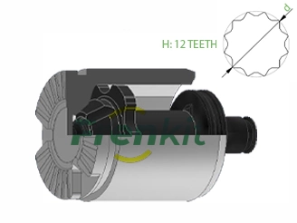 FRENKIT K434806 Поршень, корпус скобы тормоза