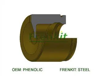 FRENKIT P605103 Поршень суппорта пер. d60 Chevrolet Aveo Cruze Orlando , Opel Astra J Mokka 09>,MB ML 98-05