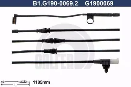 GALFER B1G19000692 Датчик износа тормозных колодок