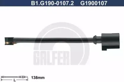 GALFER B1G19001072 Датчик износа тормозных колодок