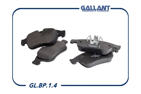 GALLANT GLBP14 Колодки торм.передние Renault Duster 1.6 2012-
