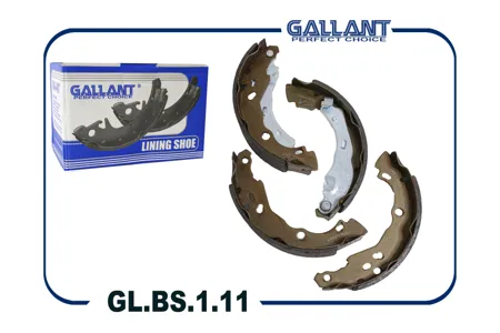 GALLANT GLBS111 Колодки торм барабан. Lada X-Ray (15-), Renault Logan (04-) 203х38 с тормозной системой Bosch
