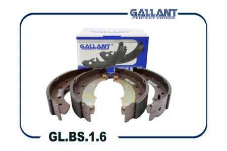 GALLANT GLBS16 Колодки торм.задние Gallant ВАЗ Lada Largus , Renaul Duster 203 мм