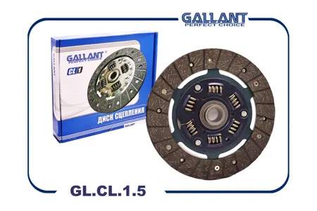 GALLANT GLCL15 Диск сцепления Lada  Renault  Largus Logan 04- 1.41.6