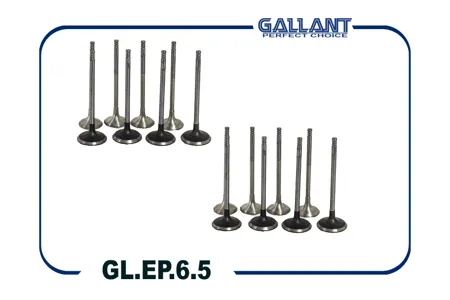 GALLANT GLEP65 Клапан Renault Laguna 98- компл.(8 впускн.+8 выпускн.)
