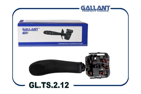 GALLANT GLTS212 Переключатель подрулевой Gallant ВАЗ 2123, 2170, 1118 стеклоочиститель (круглый)