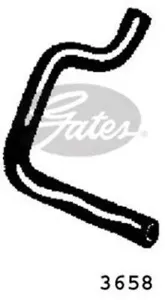 GATES 3658 Изогнутые патрубки