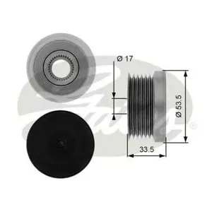 GATES OAP7111 Шкив генератора