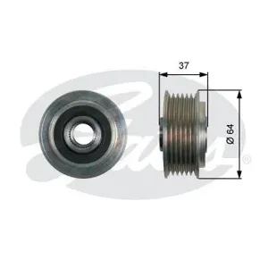GATES OAP7160 Шкив генератора