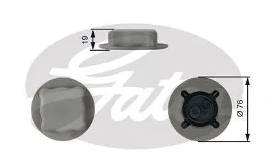 GATES RC206 крышка расширительного бачка Volvo all