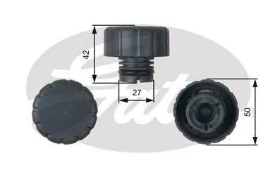 GATES RC244 крышка расширительного бачка MB W168 W169 W245 97>