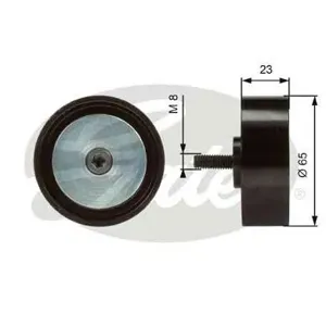 GATES T36082 7803-21182 Направляющий ролик привода вспомогательных агрегатов
