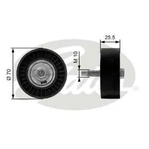 GATES T36199 7803-21299 Направляющий ролик привода вспомогательных агрегатов